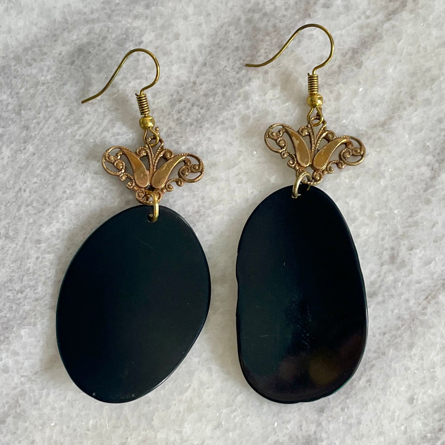 Clover Tagua Earrings