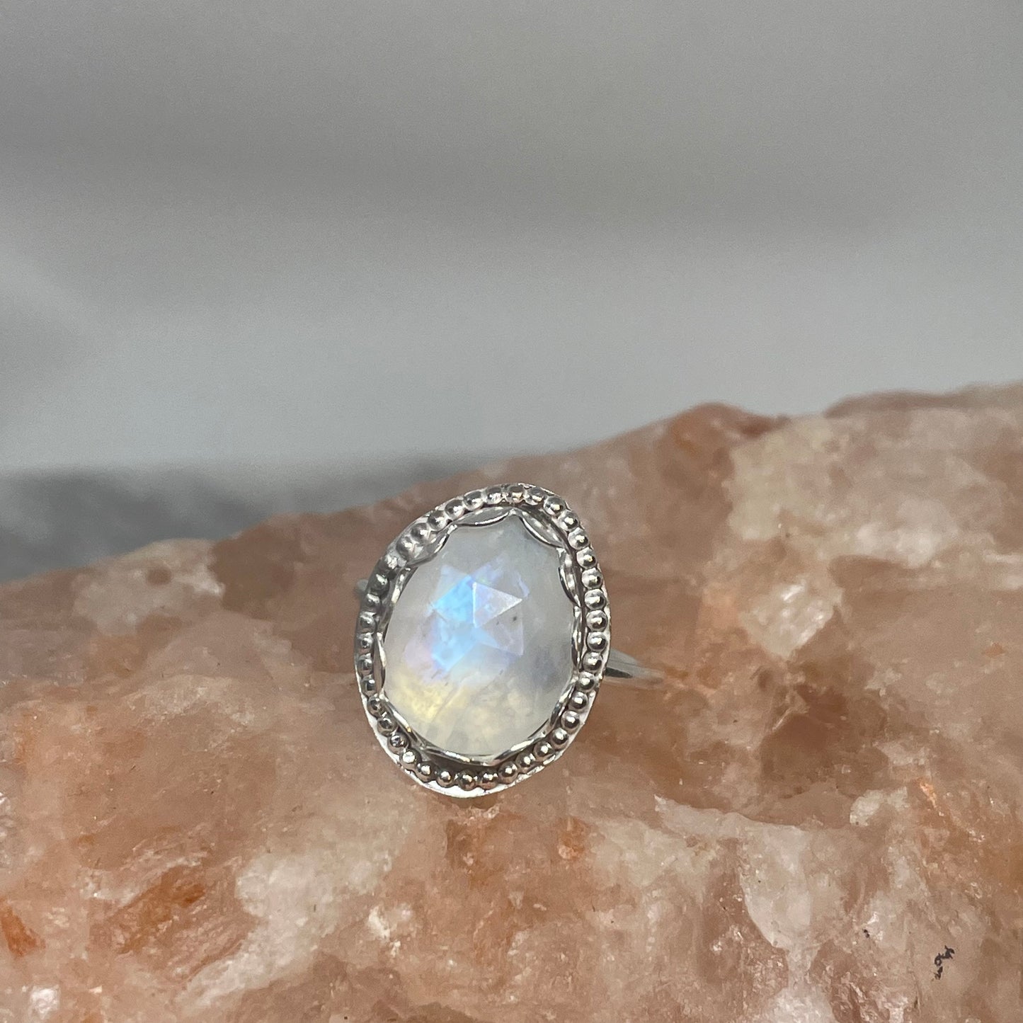 Moonstone Sterling Silver Ring