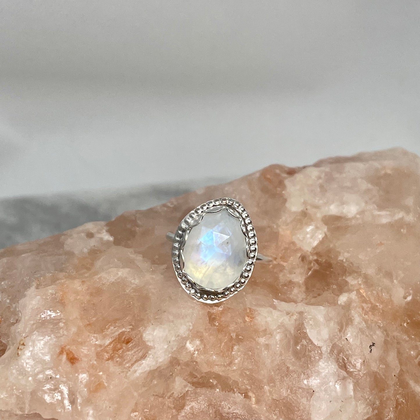 Moonstone Sterling Silver Ring